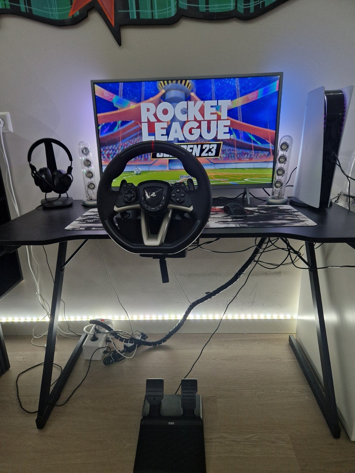 Hori Racing Wheel Apex Stuur en pedalen, Ophalen of Verzenden, Gebruikt, Stuur of Pedalen, PlayStation 4
