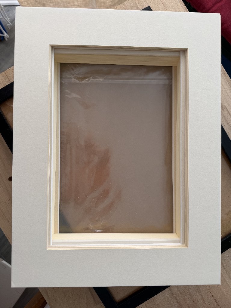 Passepartouts, Audio, Tv en Foto, Fotografie | Fotolijsten, Beige, Met passe-partout, Overige typen, Nieuw