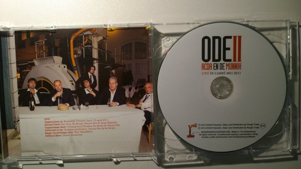 Acda en de Munnik - 't Heerst (CD + DVD), Inclusief DVD, Ophalen of Verzenden, Zo goed als nieuw, Pop