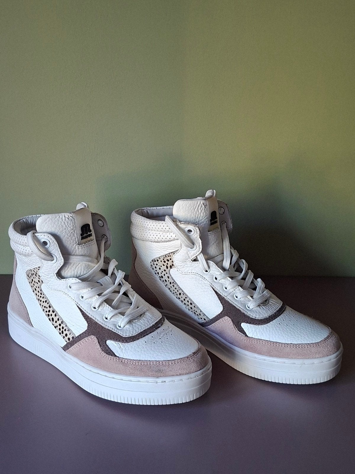 Murati Mona Hoge sneakers maat 38., Murati, Wit, Nieuw, Ophalen of Verzenden