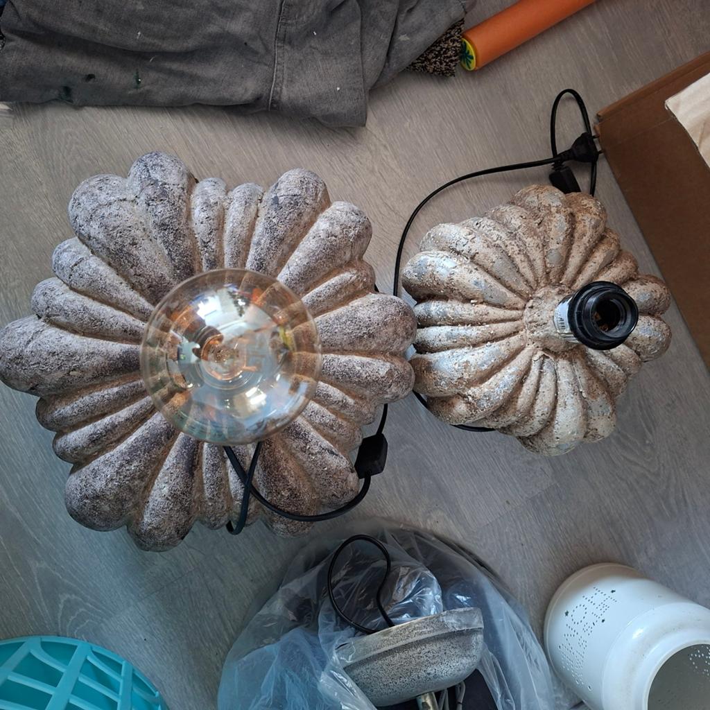 Stenen lampen, Ophalen of Verzenden, Minder dan 50 cm