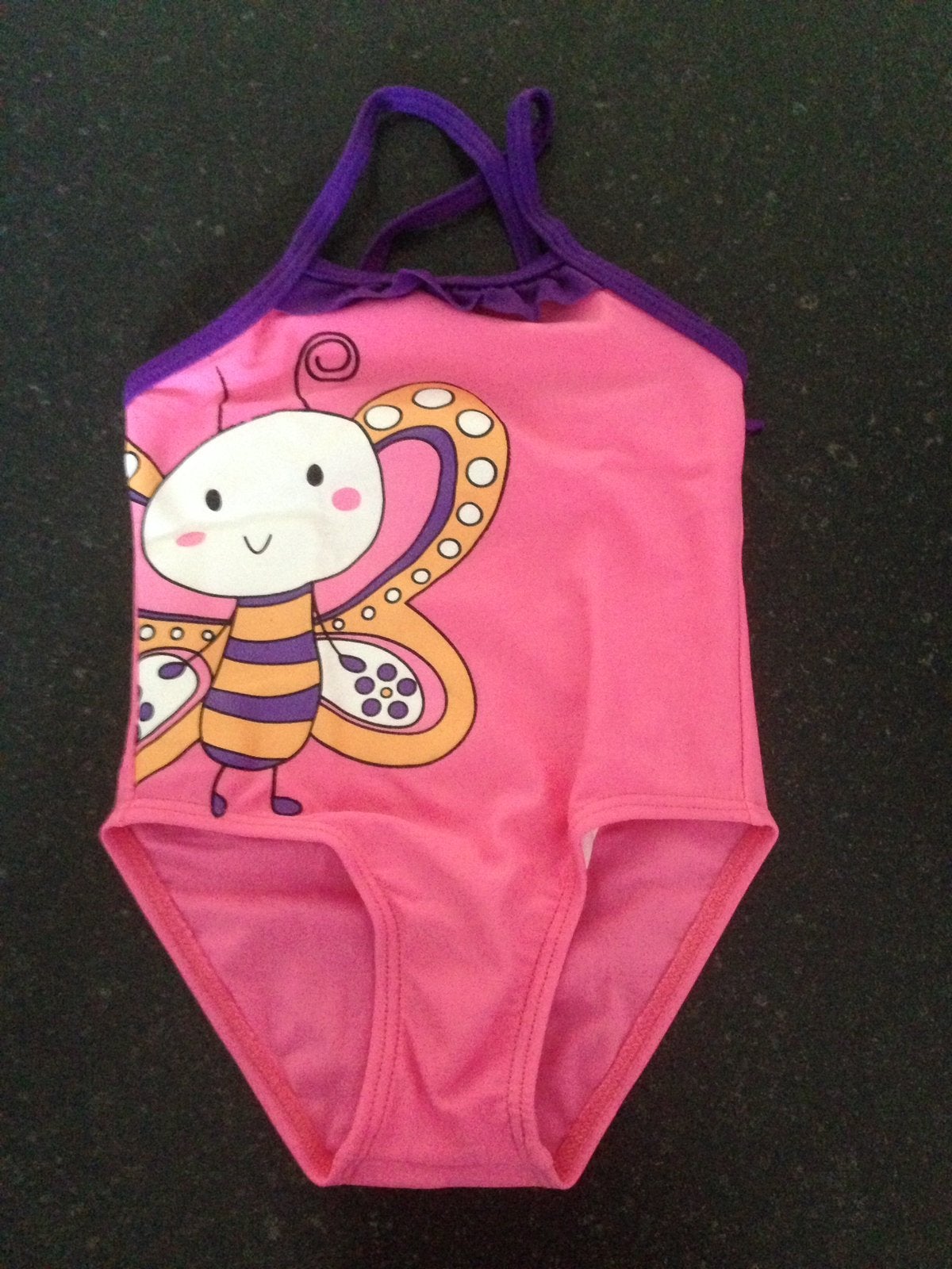 Meisjes badpak / baby badpakje / zwemkleding roze mt 68, Kinderen en Baby's, Meisje, Badpak, Ophalen of Verzenden, Zo goed als nieuw