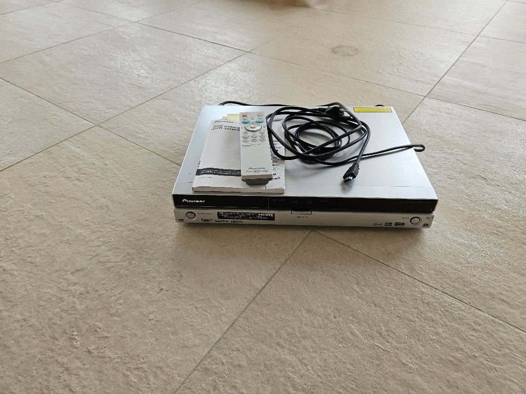 Pioneer DVR-645H-S DVD Recorder, Audio, Tv en Foto, Ophalen, Gebruikt, Draagbaar, Dvd-recorder