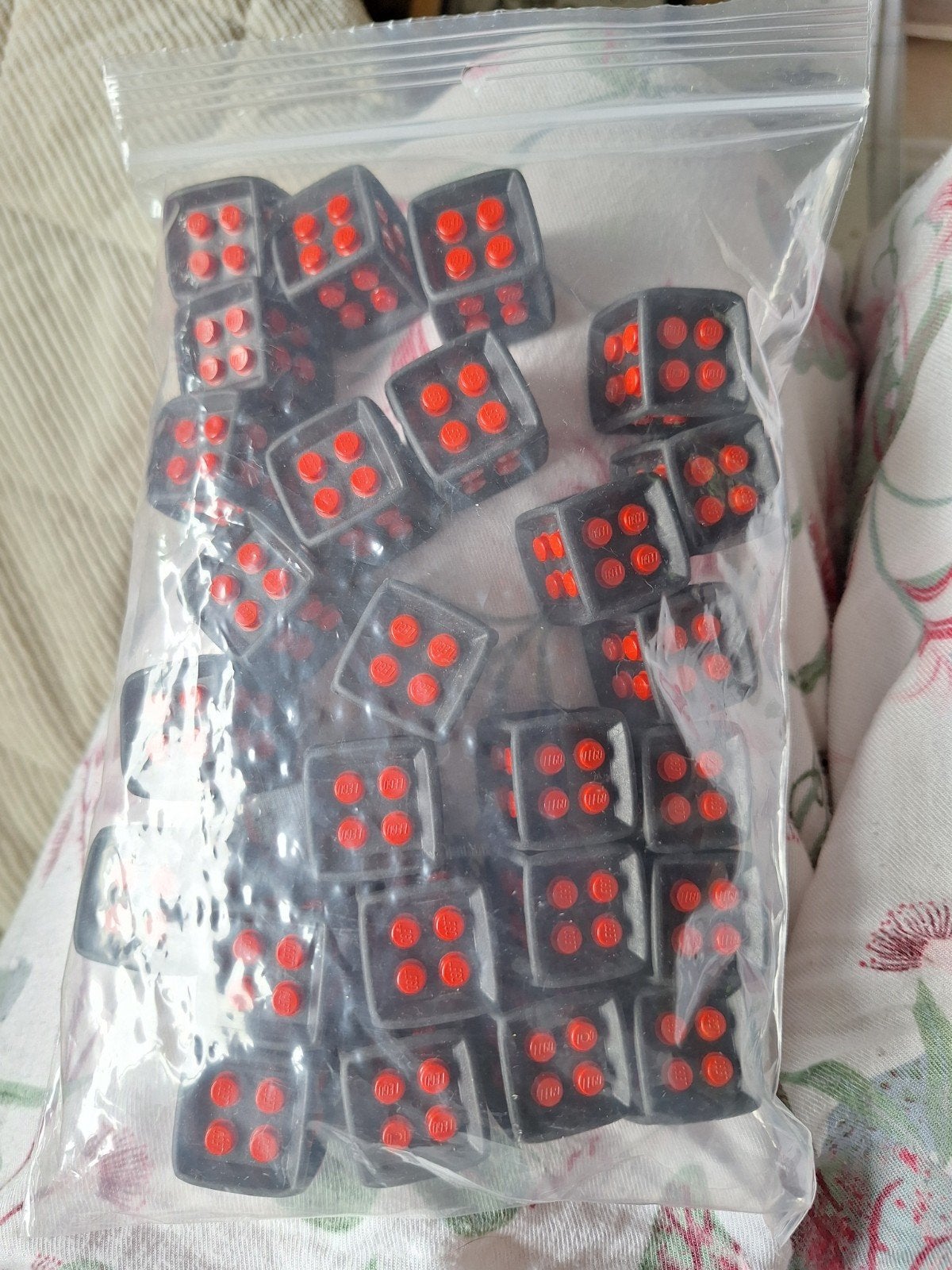 Set van 26 LEGO dobbelstenen, nieuw, Ophalen of Verzenden, Gebruikt, Accessoire, Lego