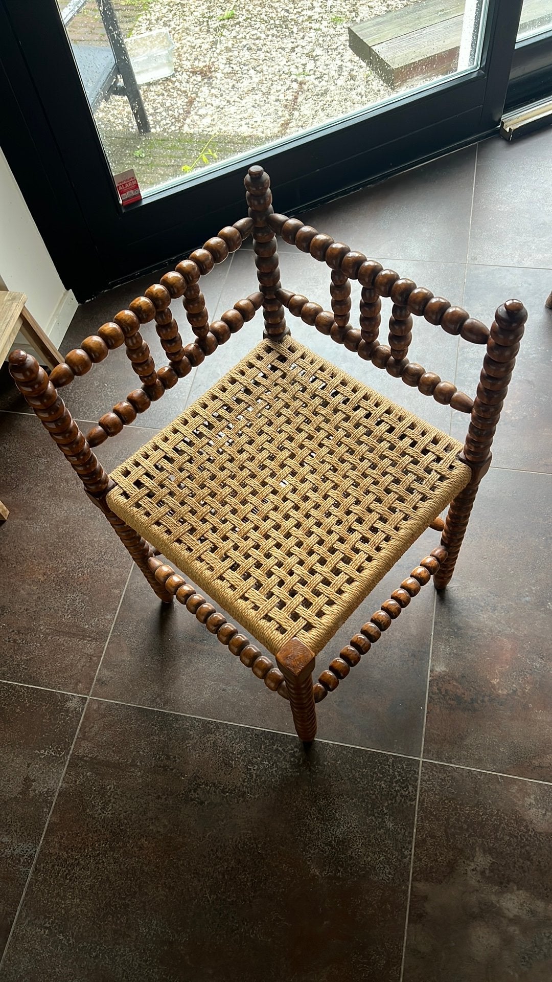 Houten hoekstoeltje, Antiek en Kunst, Ophalen