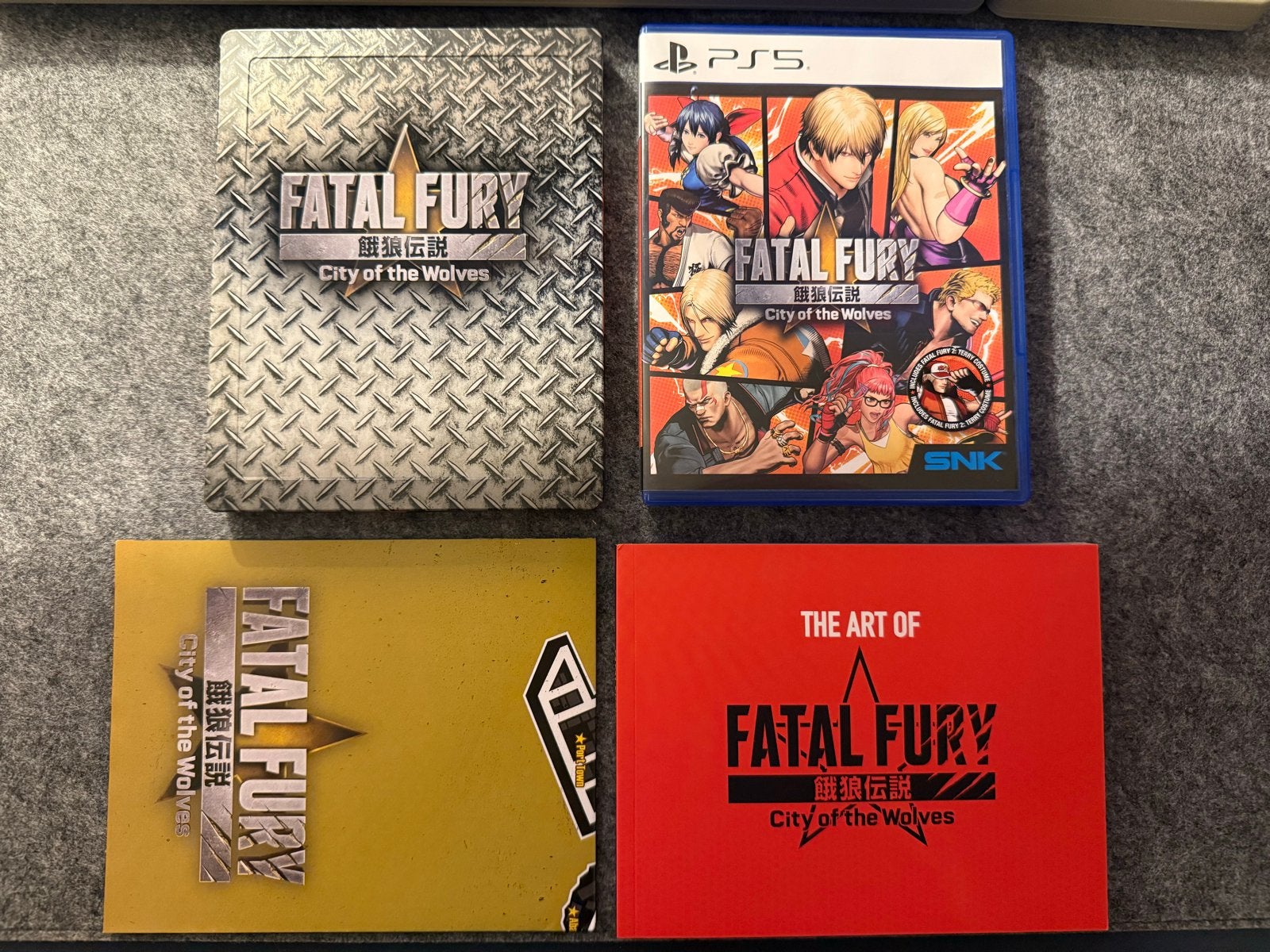Fatal Fury: City of the Wolves PS5 Collector's Edition, Spelcomputers en Games, Games | Sony PlayStation 5, Vechten, 2 spelers