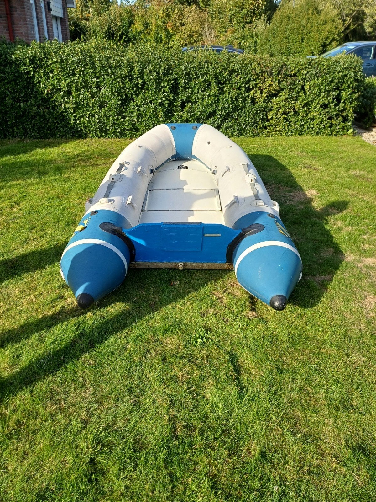 Zodiac C310S Rubberboot met hoes - Kleine reparatie nodig, Ophalen, Gebruikt, Afdekzeil, Zodiac