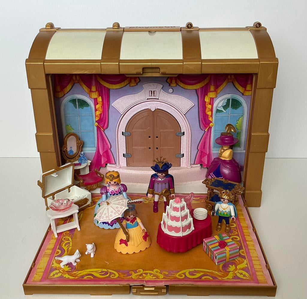 Playmobil 5249 meeneem schatkist prinsessen, Kinderen en Baby's, Speelgoed | Playmobil, Ophalen of Verzenden, Gebruikt, Complete set