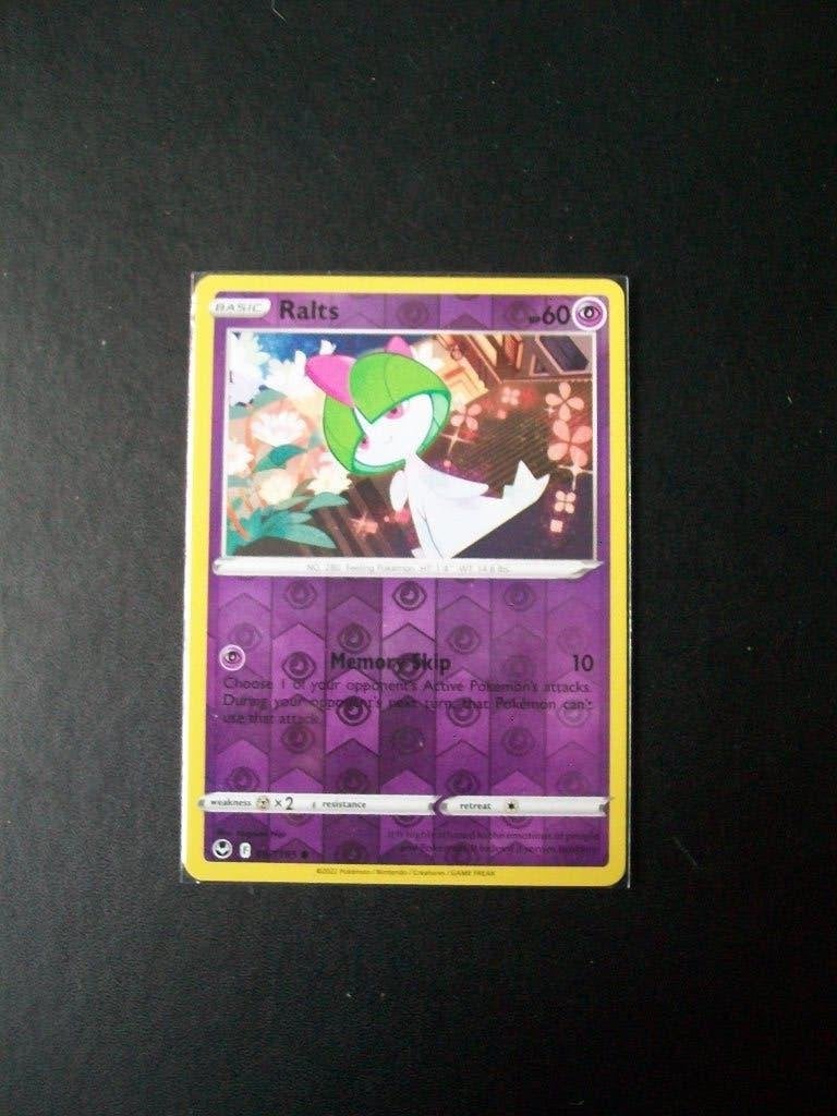 4183: Nieuwe Pokemon Kaart holofoil RALTS HP 60 (067/195), Verzenden, Nieuw, Losse kaart, Foil