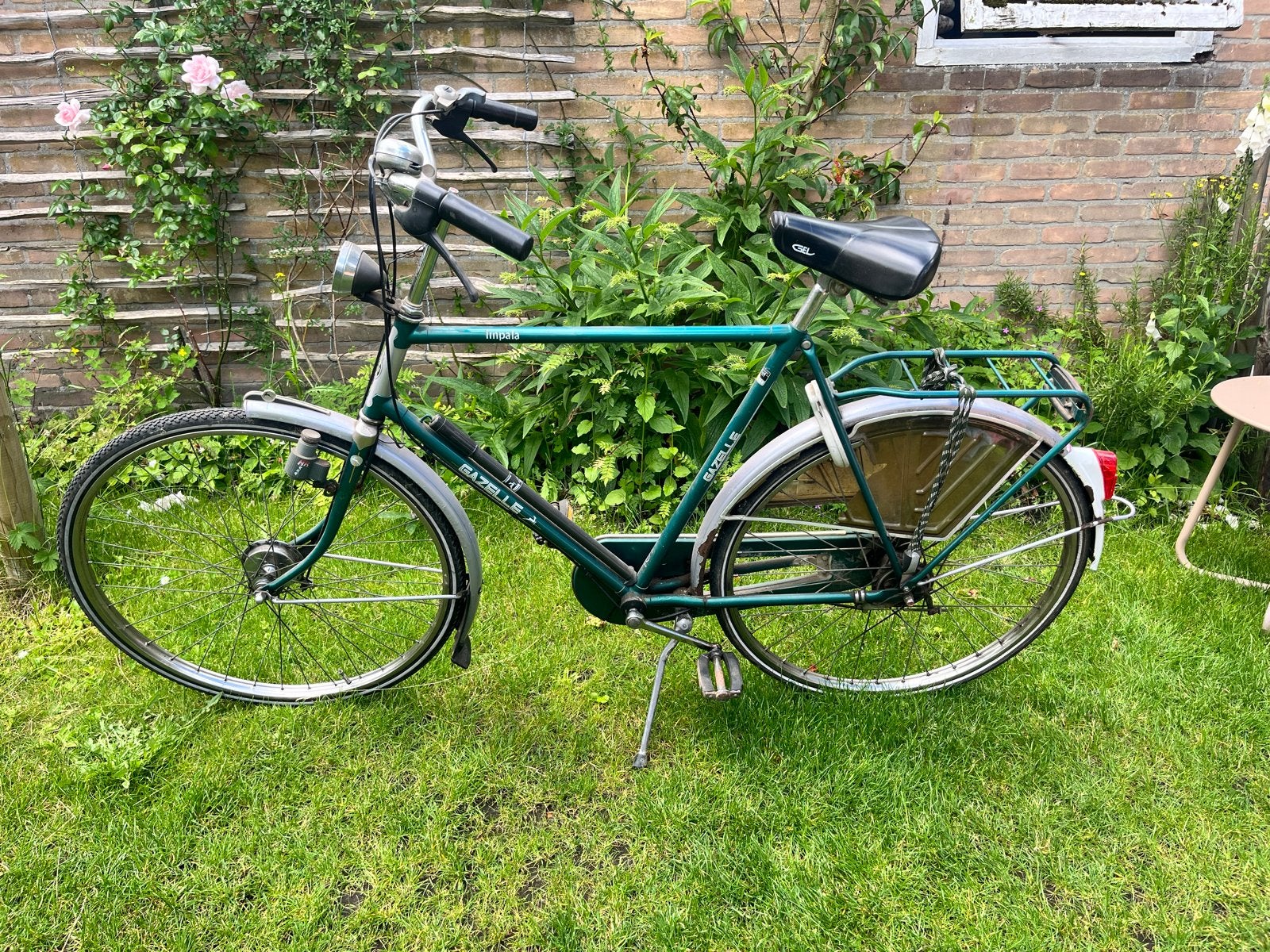 Gazelle fiets met 3 versnellingen en trommelremmen, Ophalen, Versnellingen, Gazelle, Trommelrem