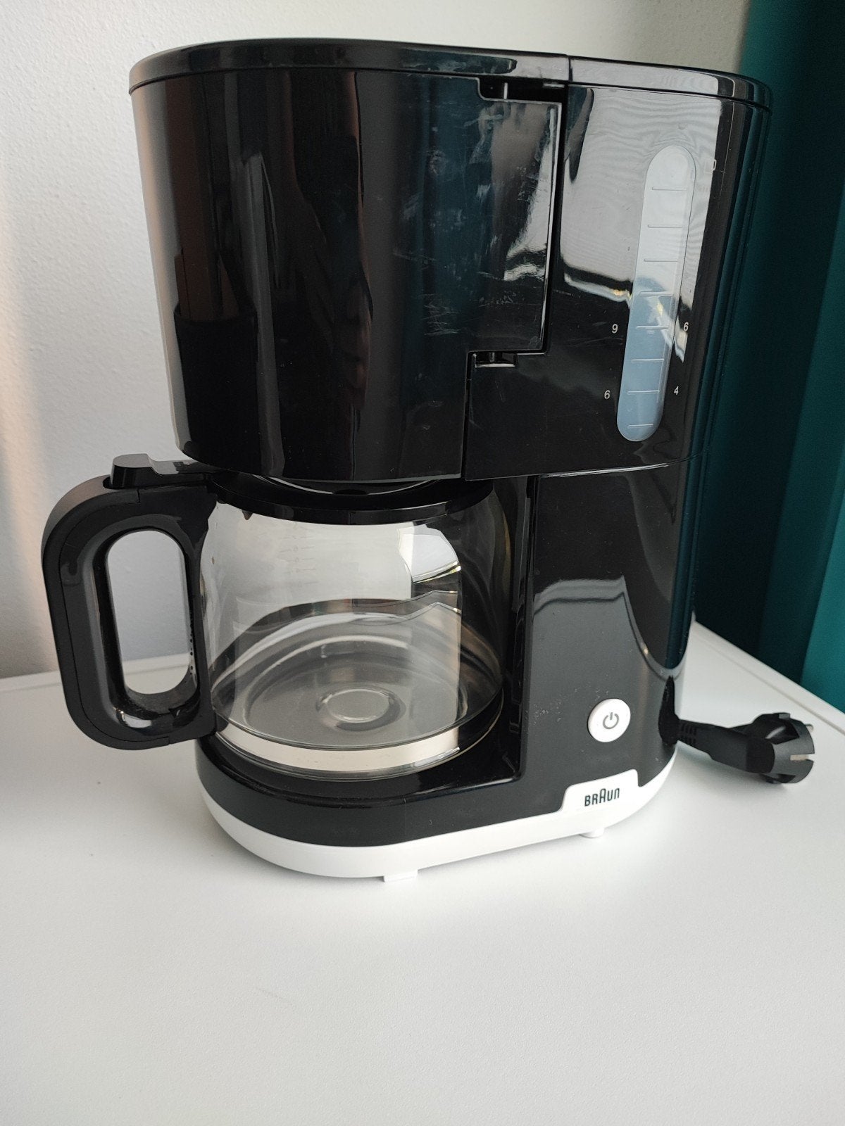Braun filter koffiezetapparaat zwart zgan, Witgoed en Apparatuur, Koffiezetapparaten, Ophalen, 10 kopjes of meer, Koffiemachine