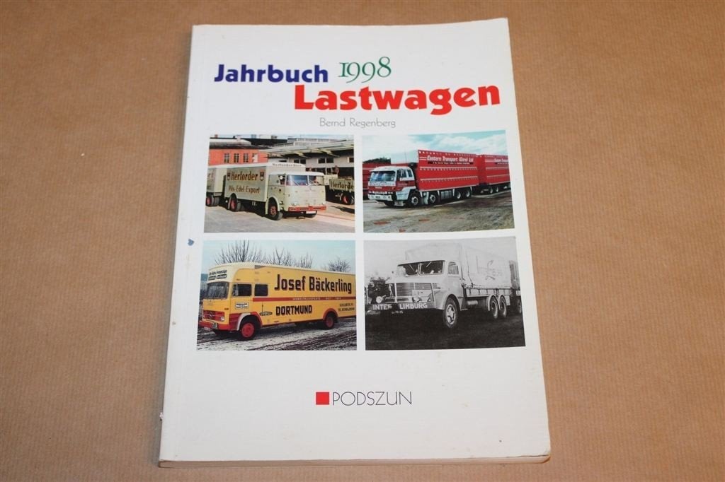 Jahrbuch Lastwagen 1998 — Vrachtwagens en Transporteurs, Ophalen of Verzenden, Gelezen, Tractor en Landbouw