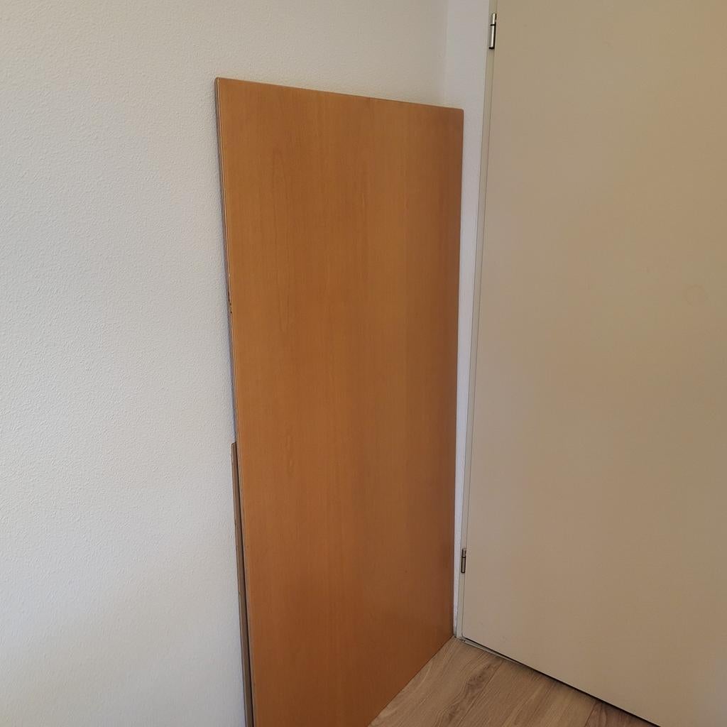 Gispen tafelblad beuken 90x160 cm, Ophalen of Verzenden, Rechthoekig, 50 tot 100 cm
