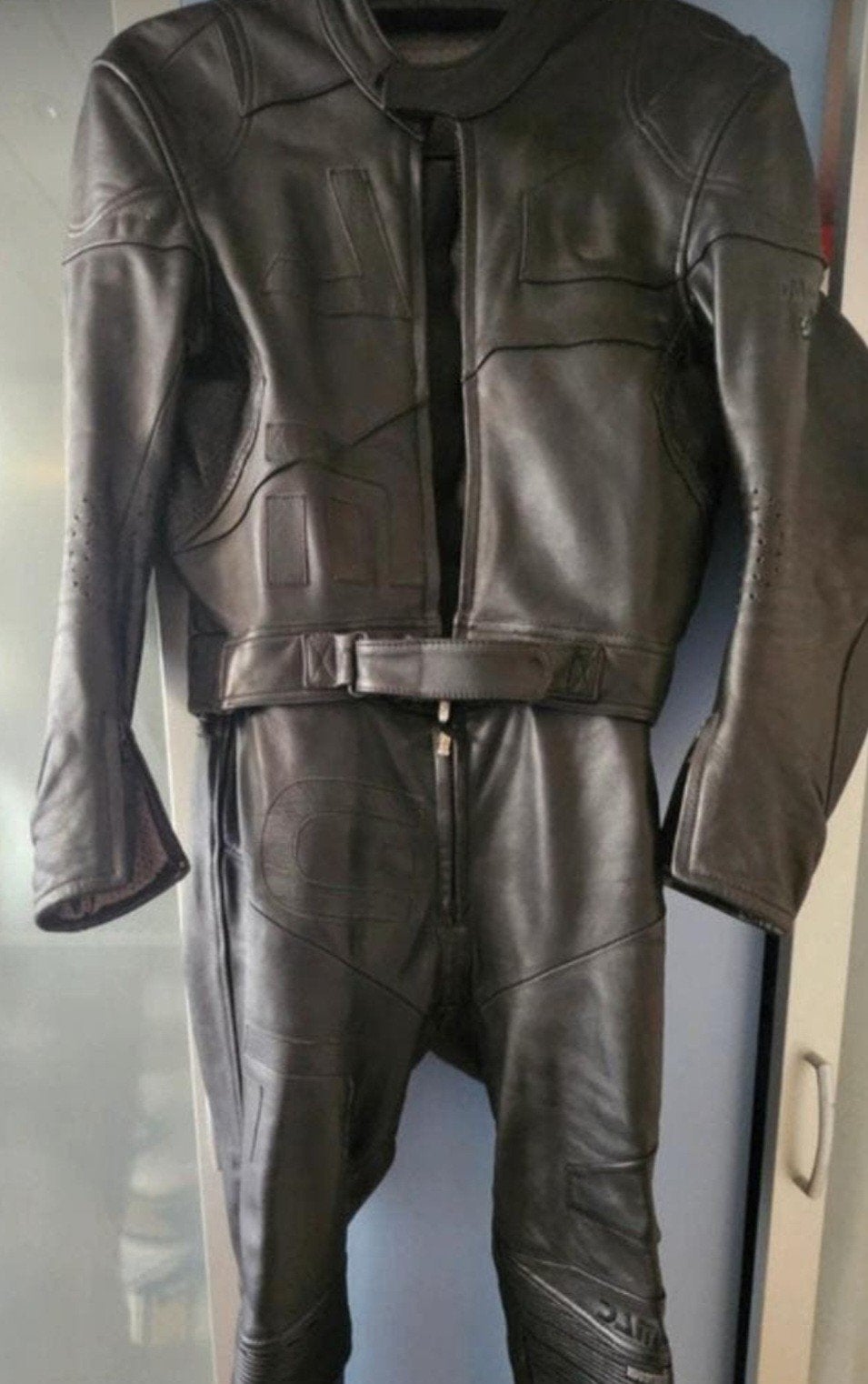 Als nieuw leren motorpak 2 delig maat m, Motoren, Kleding | Motorkleding, Damen, Combipak, Dames, Ophalen of Verzenden