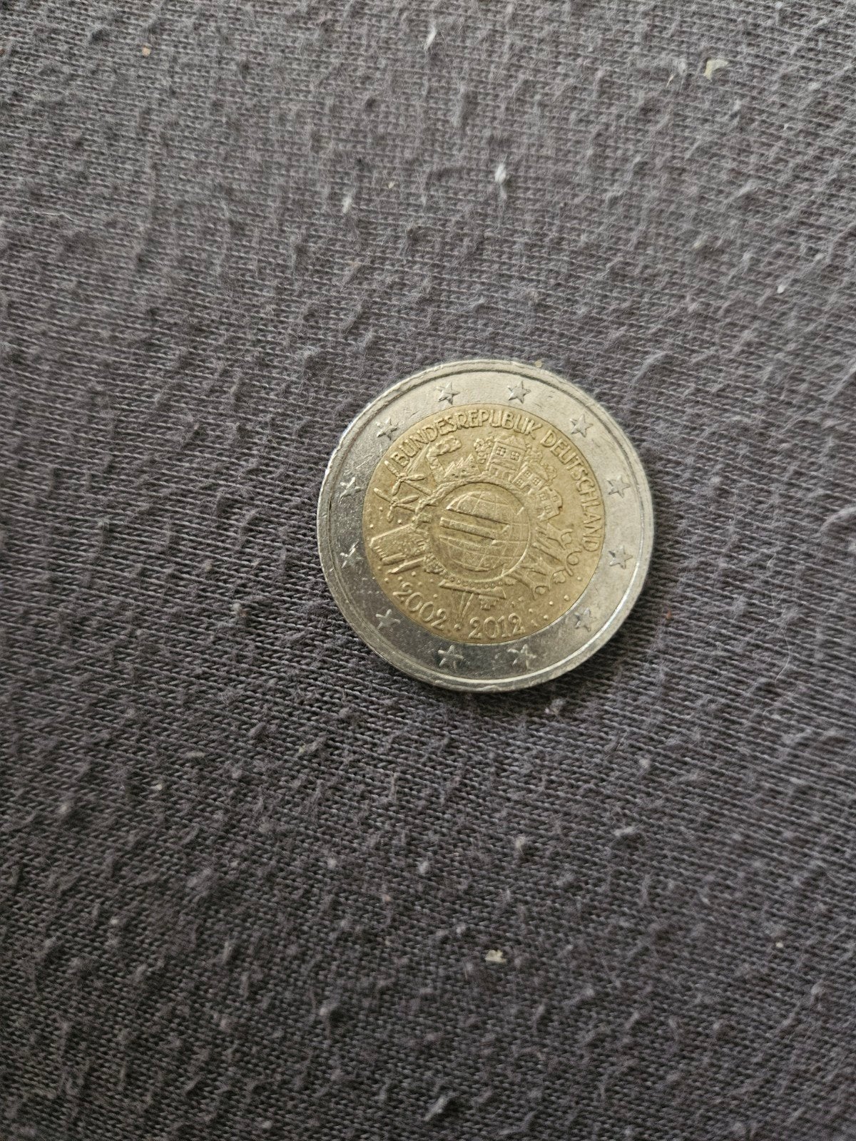 2 Euro Herdenkingsmunt Duitsland 2002-2012, Postzegels en Munten, Munten | Europa | Euromunten, Ophalen of Verzenden, Duitsland