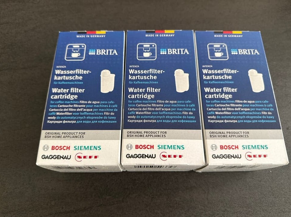 3x Brita Intenza Waterfilter Cartridge Bosch Siemens Neff, Witgoed en Apparatuur, Onderdelen en Toebehoren, Ophalen of Verzenden