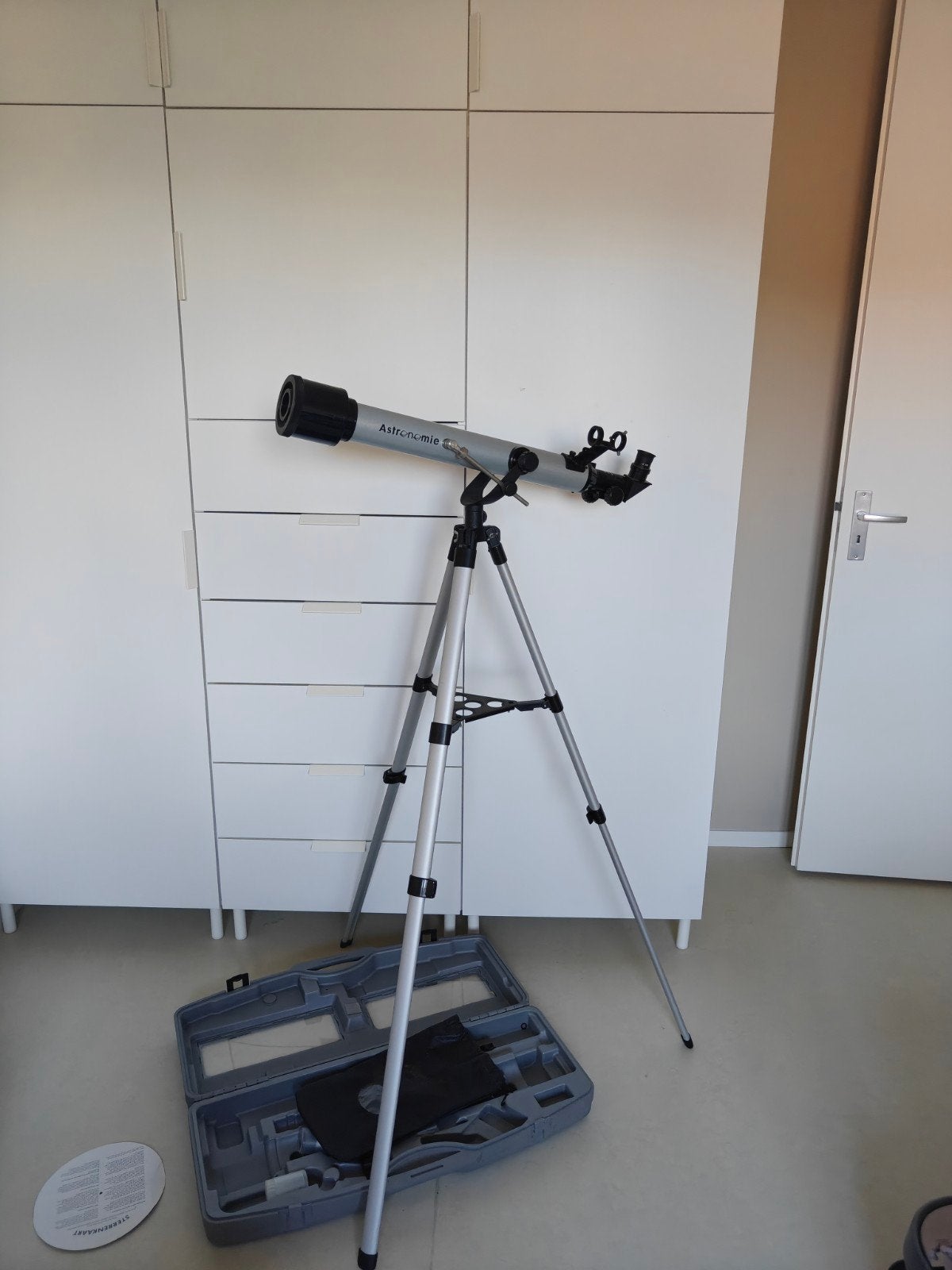 Speeltelescoop voor kinderen - Astro-nomie 60/700, Audio, Tv en Foto, Optische apparatuur | Telescopen, Gebruikt, Lenzentelescoop (refractor)