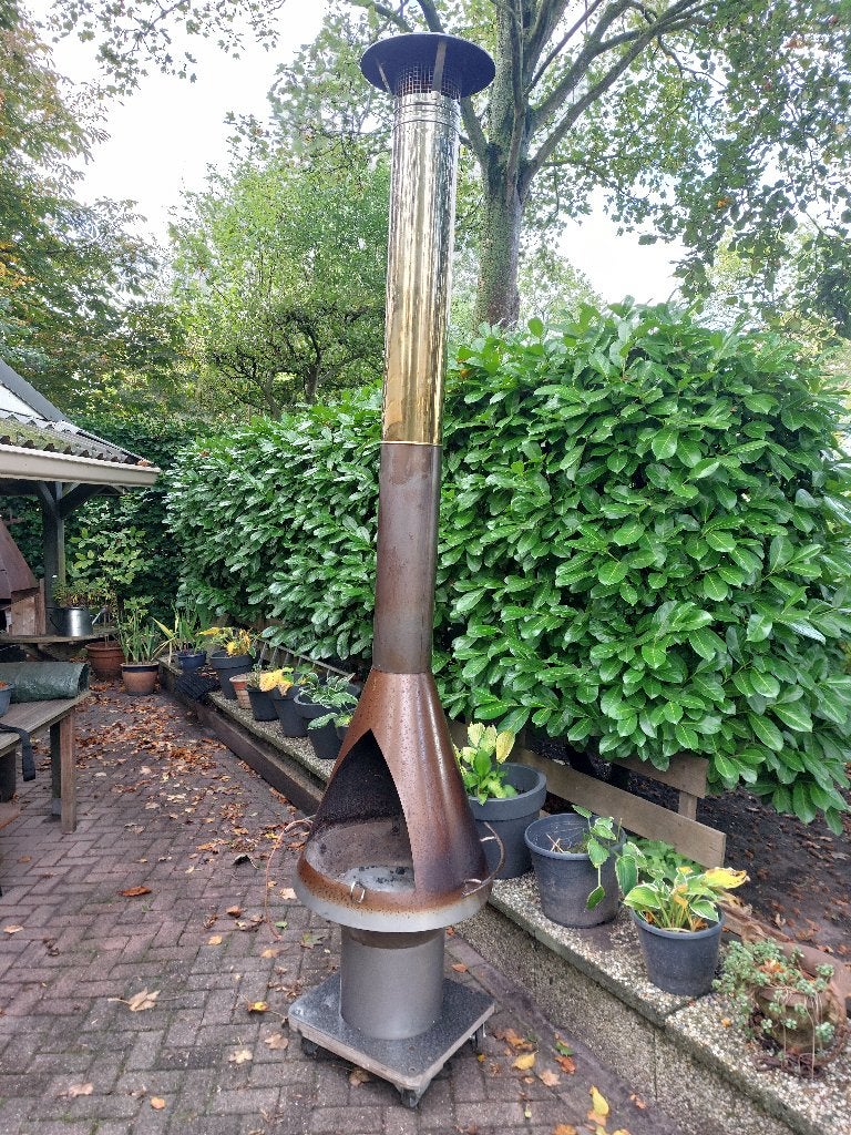 terraskachel verrijdbaar, Ophalen of Verzenden, Gebruikt