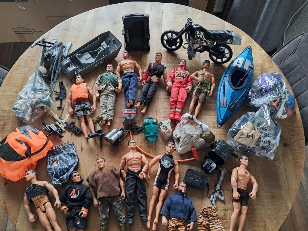 Action man vintage Jaren 90's verzameling, Verzamelen, Complete verzamelingen en Collecties, Ophalen of Verzenden