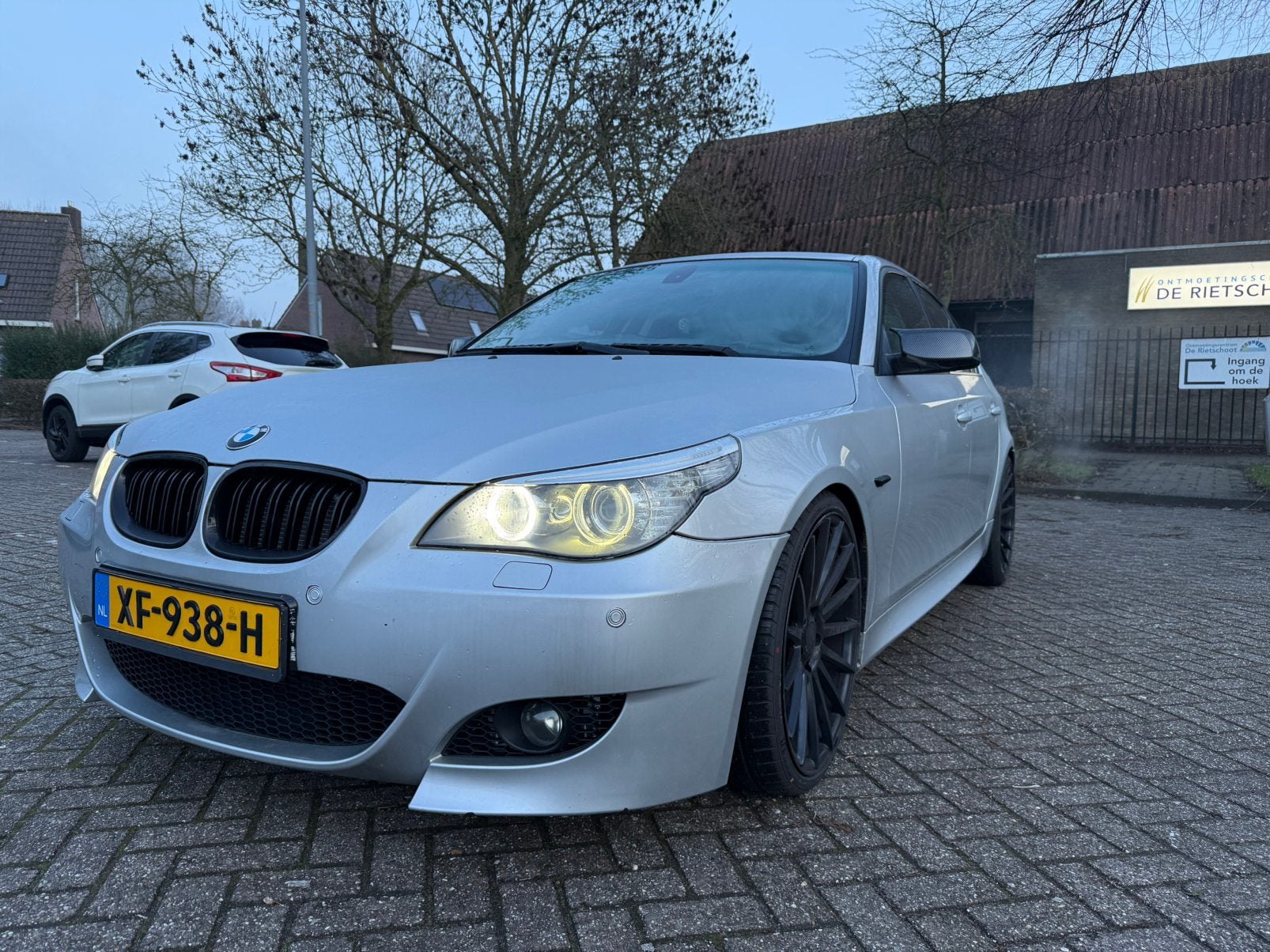 BMW 2008 550i Grijs, Automaat, Dealer onderhouden, 367 pk, 4799 cc