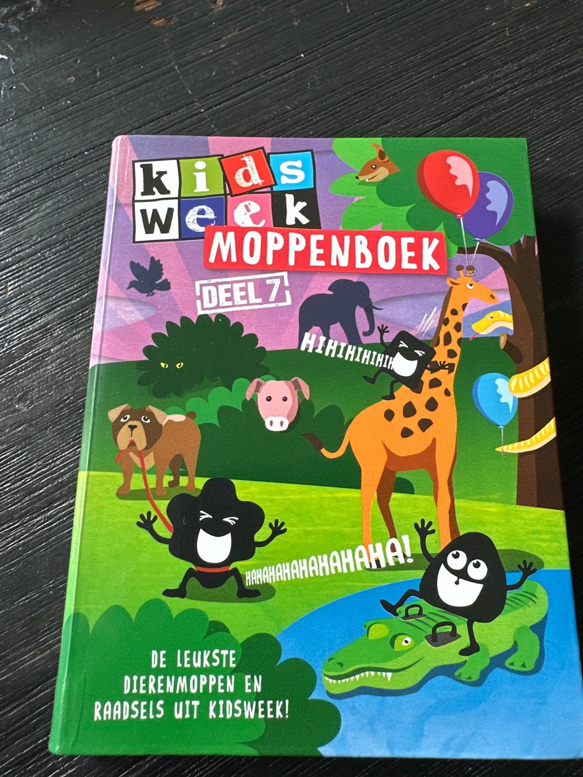 Kidsweek Moppenboek Deel 7 - Leuke Dierenmoppen, Ophalen of Verzenden, Zo goed als nieuw, Fictie algemeen