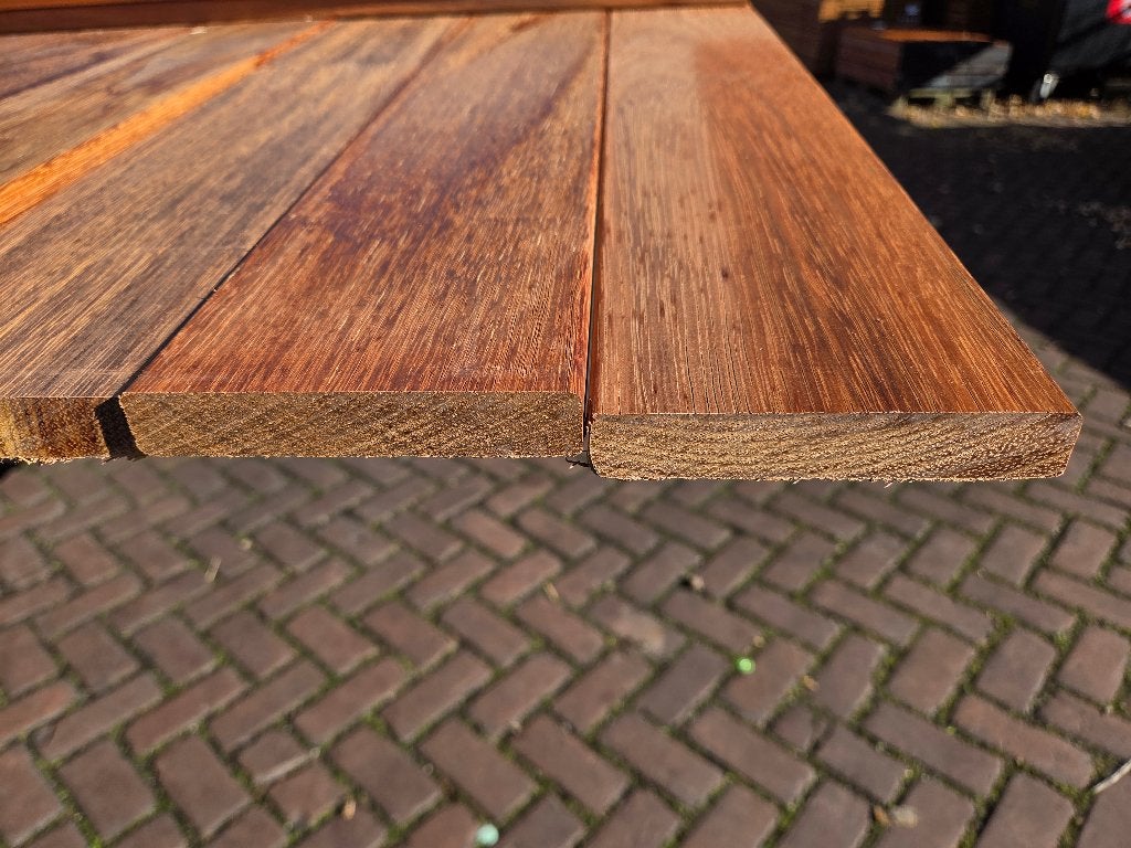 Hardhouten planken /  Padouk hout - nr: HP16, Ophalen, 250 cm of meer, Planken, Hardhout