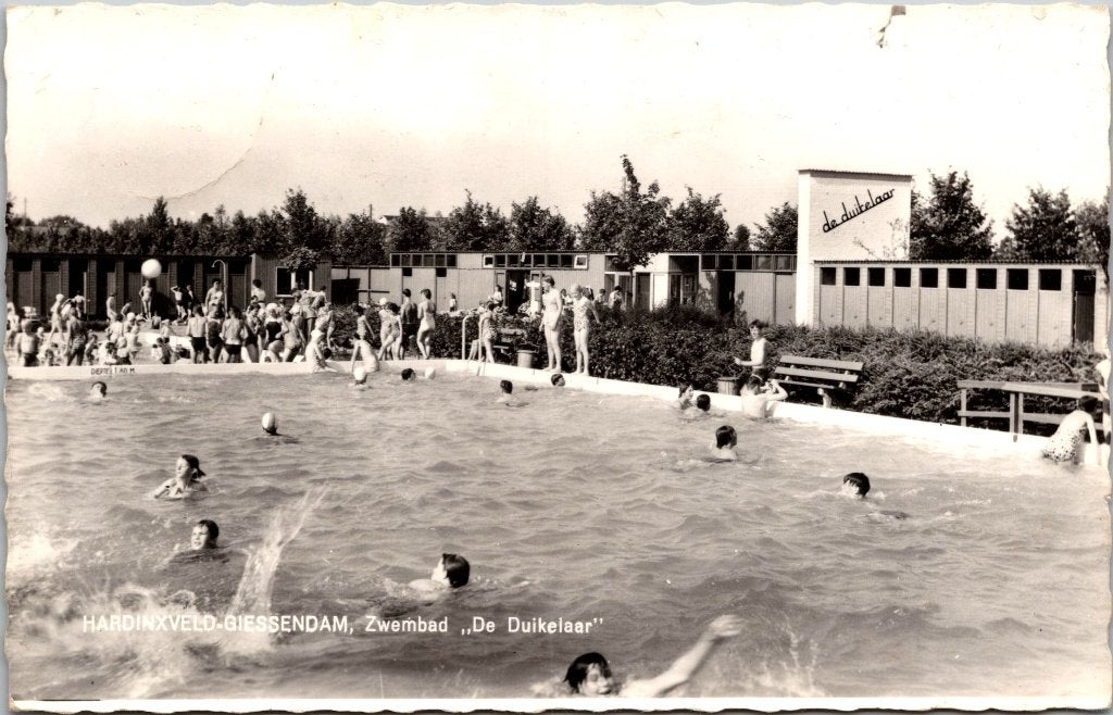 Hardinxveld - 12 oude ansichtkaarten, Verzenden, 1960 tot 1980, Gelopen, Zuid-Holland