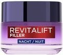 L’Oréal Paris Revitalift Filler Hyaluronzuur Nachtcrème, N, N, Gehele gezicht, Nieuw