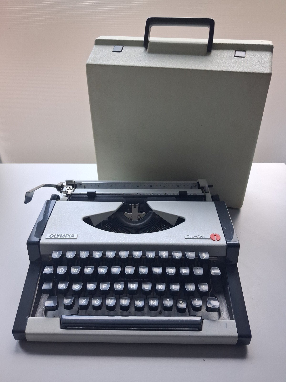 Olympia Traveller tymachine, Diversen, Typemachines, Ophalen of Verzenden, Gebruikt