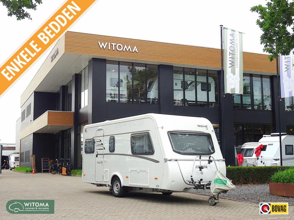Eriba Nova Light 470 mover vloerverwarming ETC, Caravans en Kamperen, Caravans, Standaardzit, Bedrijf, Tot en met 3, 5 tot 6 meter