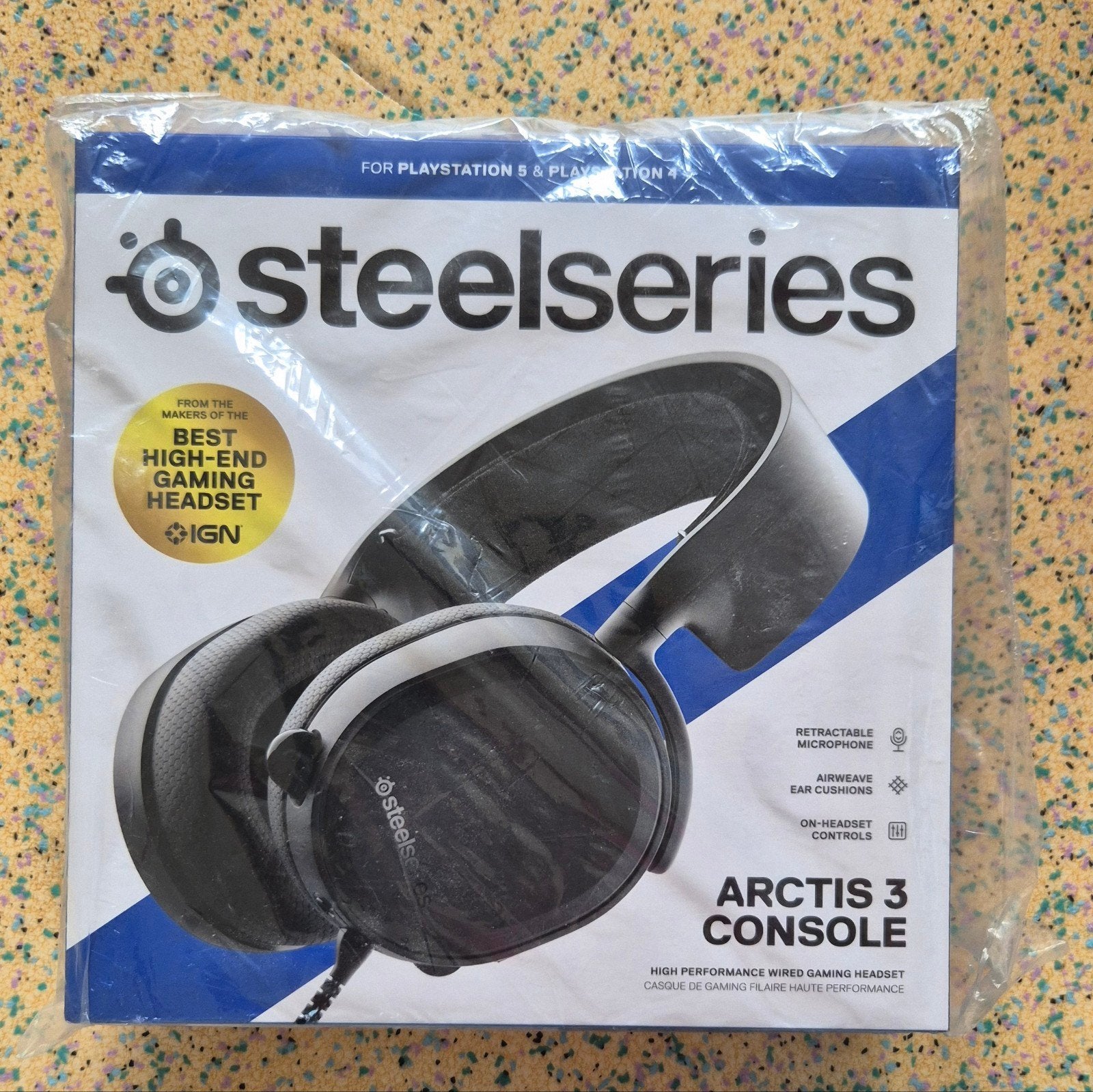 Steelseries Arctis 3 koptelefoon, Ophalen of Verzenden, Nieuw, Over oor (circumaural), Overige merken