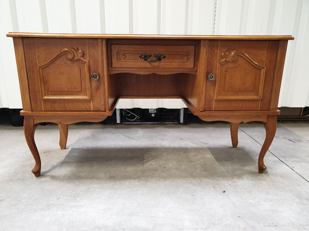 Queen Ann Stijl kaptafel. Het kan geleverd worden., Huis en Inrichting, Tafels | Kaptafels, Ophalen, Gebruikt, 100 tot 150 cm