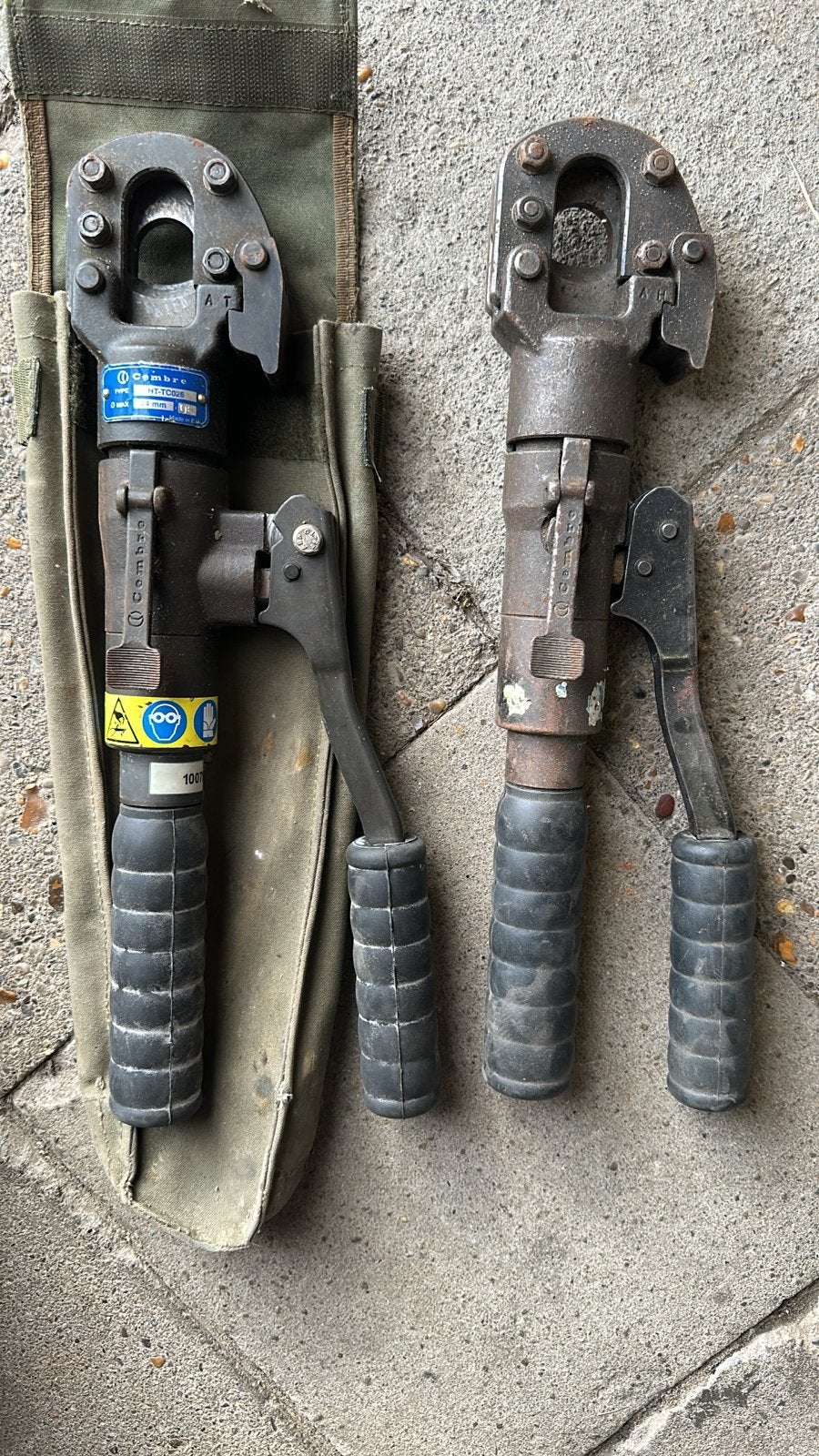 Cembre HT-TC026 Handmatige Hydraulische Kabelschaar, Doe-het-zelf en Verbouw, Gereedschap | Handgereedschap, Ophalen of Verzenden