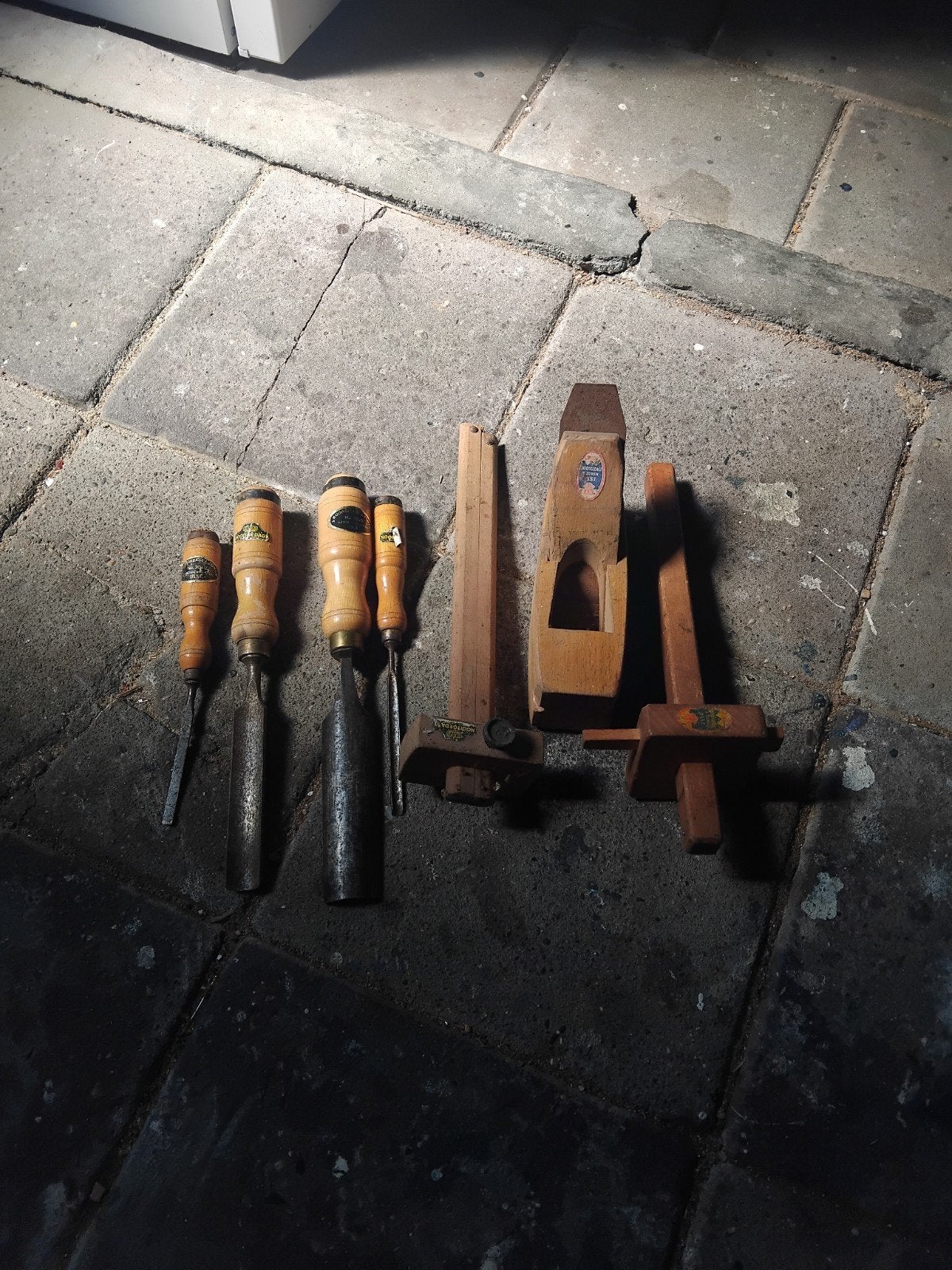 nooitgedacht gereedschap., Ophalen, Gebruikt