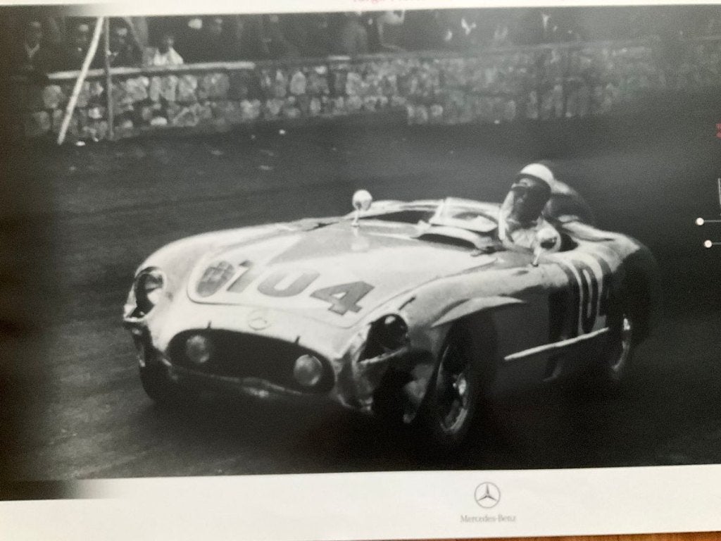 MERCEDES SLR McLaren - Groot Formaat 100x58cm, Ophalen