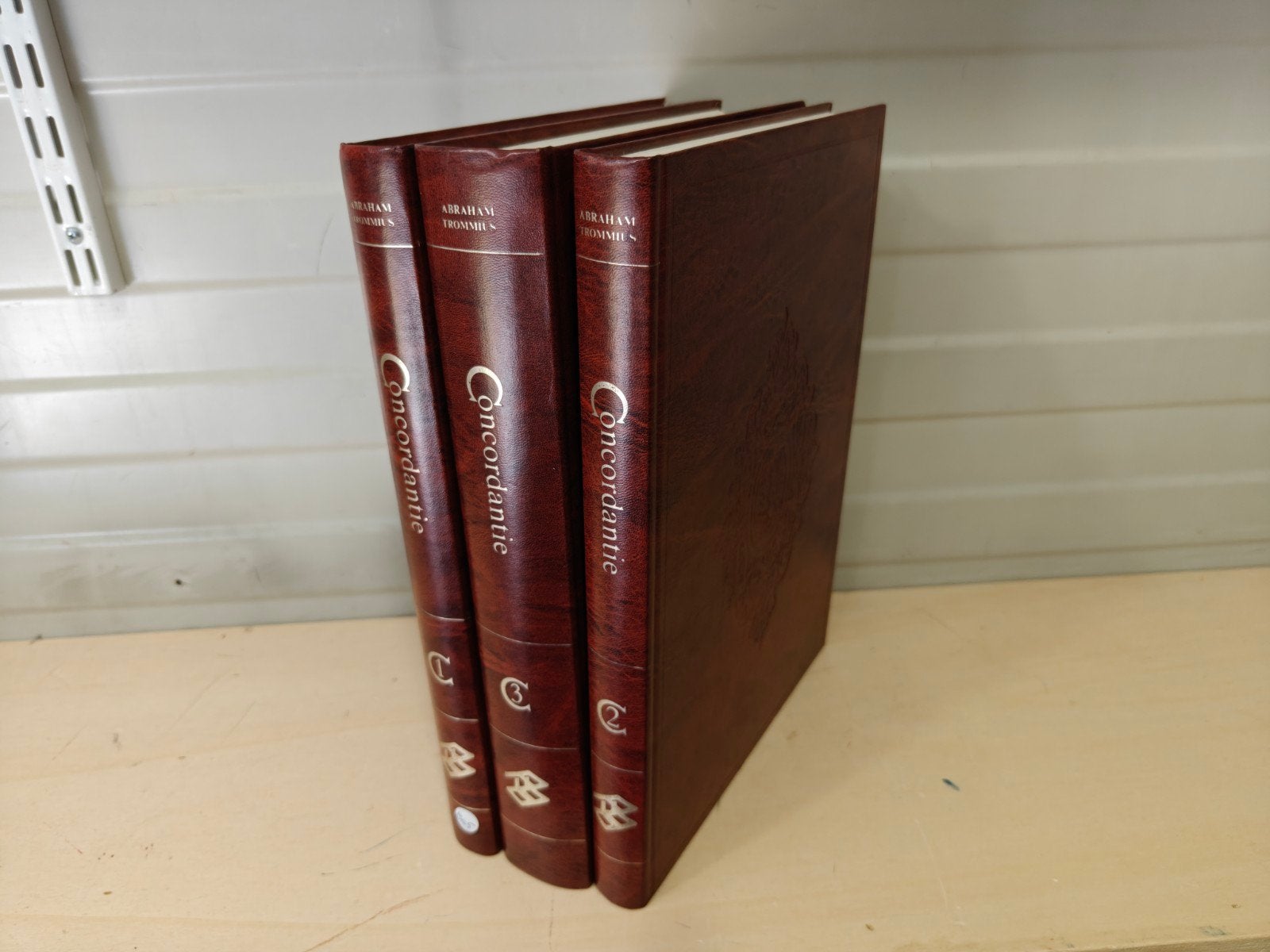 Nr. 805 Abraham Trommius: Concordantie, Boeken, Ophalen of Verzenden, Gelezen, Abraham Trommius, Christendom | Protestants