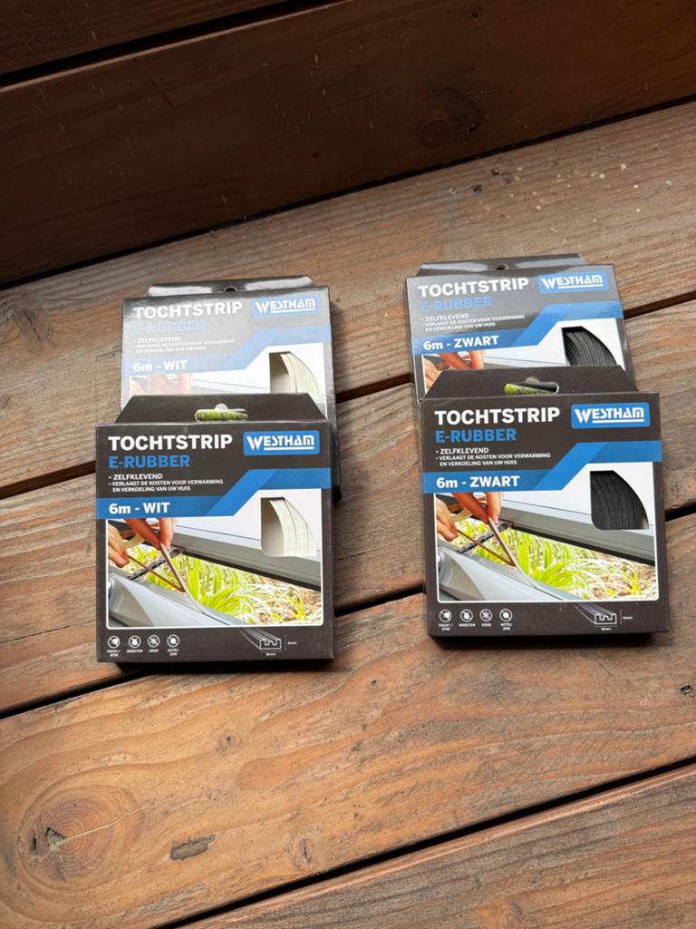 Tochtstrip, Overige materialen, Nieuw, Minder dan 5 m², Ophalen