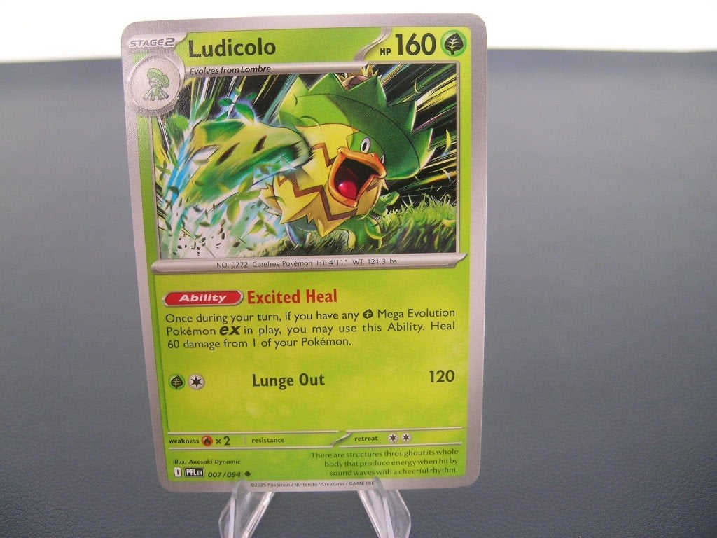 Ludicolo 007/094, Ophalen of Verzenden, Zo goed als nieuw, Losse kaart