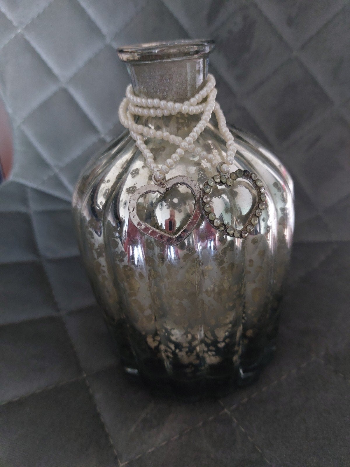 vaasje, Ophalen, Gebruikt, Met patroon/structuur, 16 cm