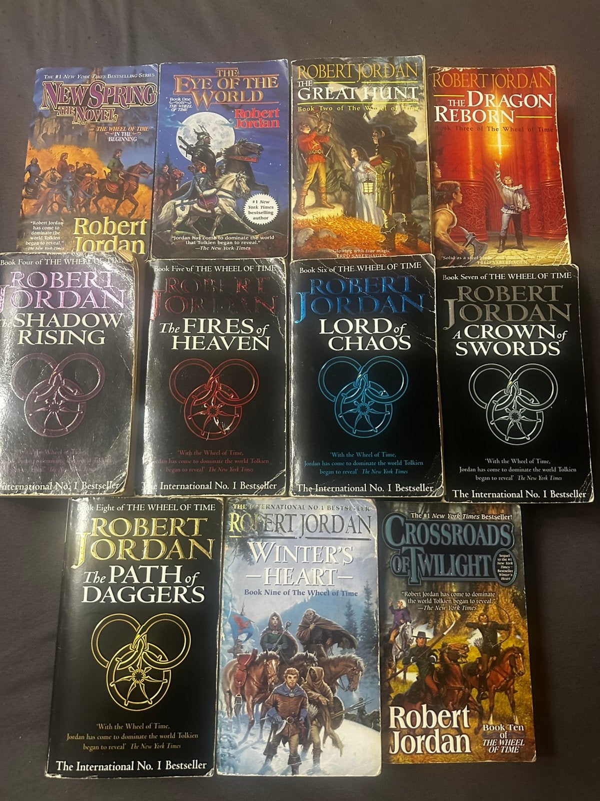 Wheel of Time boekenset (Engels), Ophalen, Zo goed als nieuw