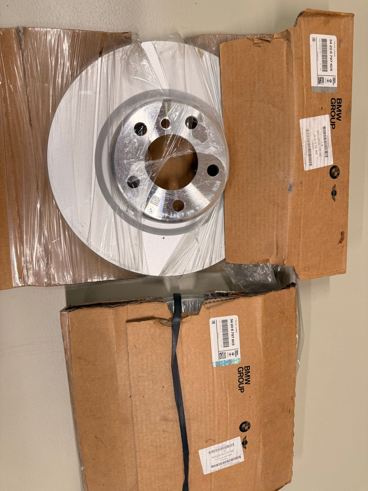 BMW remschijven achter 345mm F20 F21 F22 F23 F30 F31 F32 F36, Ophalen of Verzenden, Nieuw, BMW