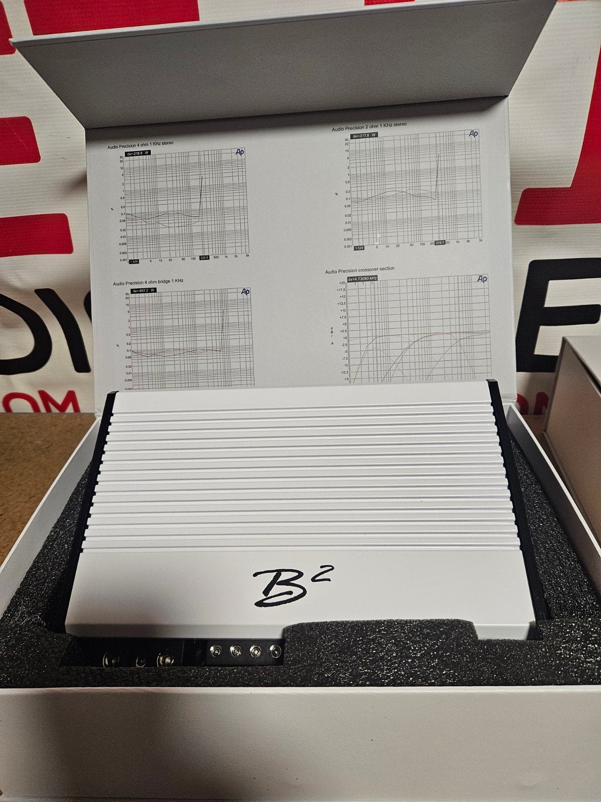 nieuww!! b2 rage 1200.4 versterker!!, Auto diversen, Autospeakers, Ophalen of Verzenden, Nieuw