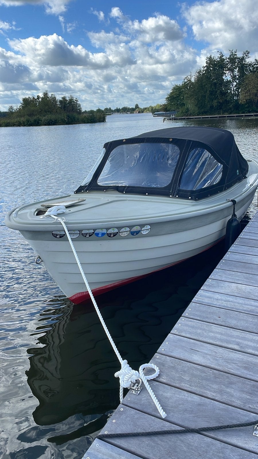 Nette sloep met Yanmar dieselmotor en buiskap, Watersport en Boten, Ophalen, Overige merken, Gebruikt, Binnenboordmotor