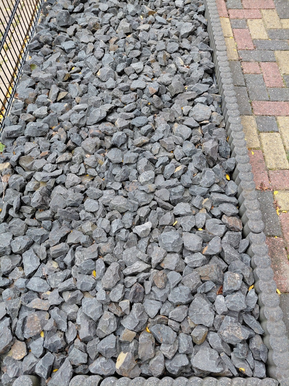 Basalt split voor tuin of oprit, Tuin en Terras, Ophalen, Gebruikt, Kei, Basalt