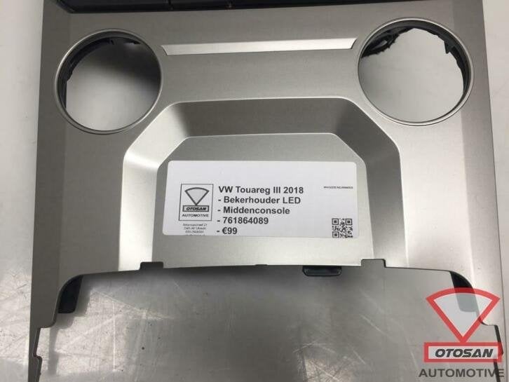 vw touareg iii 2018 bekerhouder led middenconsole 761864089, Gebruikt, Volkswagen, Volkswagen AG, Berliner Ring 2
38440  Wolfsburg, DE