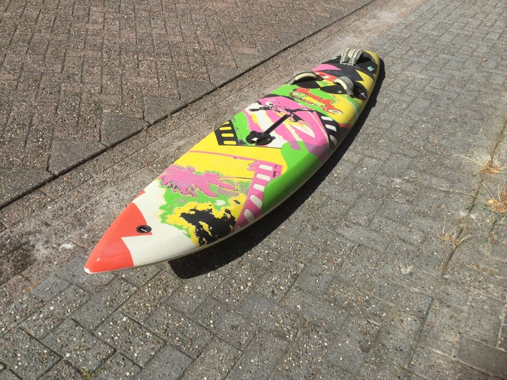 Fanatic Ultra Bee board met vin en mastvoet, Watersport en Boten, Ophalen, 250 tot 300 cm, Gebruikt, Fanatic