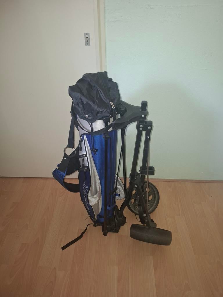 Golftas met golfkar, Ophalen of Verzenden, Golfkar