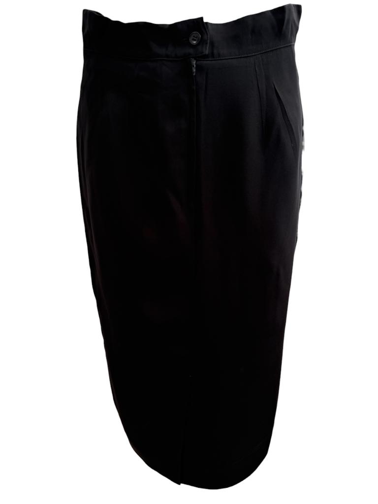 MaxMara rok S, Zwart, Ophalen of Verzenden, Zo goed als nieuw, Onder de knie