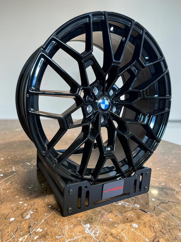 19” BMW Velgen 826M Style Hoogglans Zwart Breedset, Auto-onderdelen, Banden en Velgen, Overige, Velg(en), Overige, Nieuw