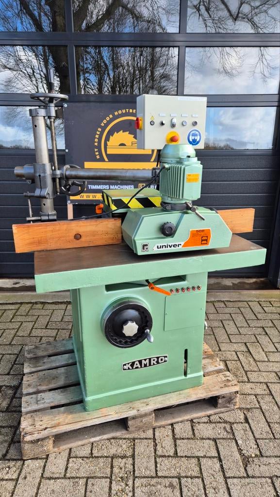 Kamro freesmachine 40mm as geremd noodstop aanvoerapparaat, Ophalen of Verzenden, Elektrisch, Overige soorten